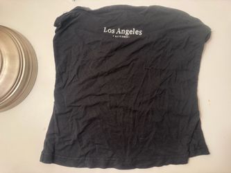 Black Los Angeles tube tank women’s size small