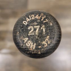 Custom Rawlings Professional Wood Baseball Bat