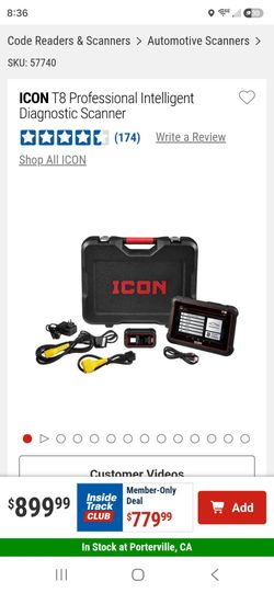 Diagnostic Scanner iCON T8