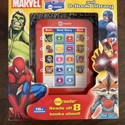Marvel Electronic Reader and 8-Book Library