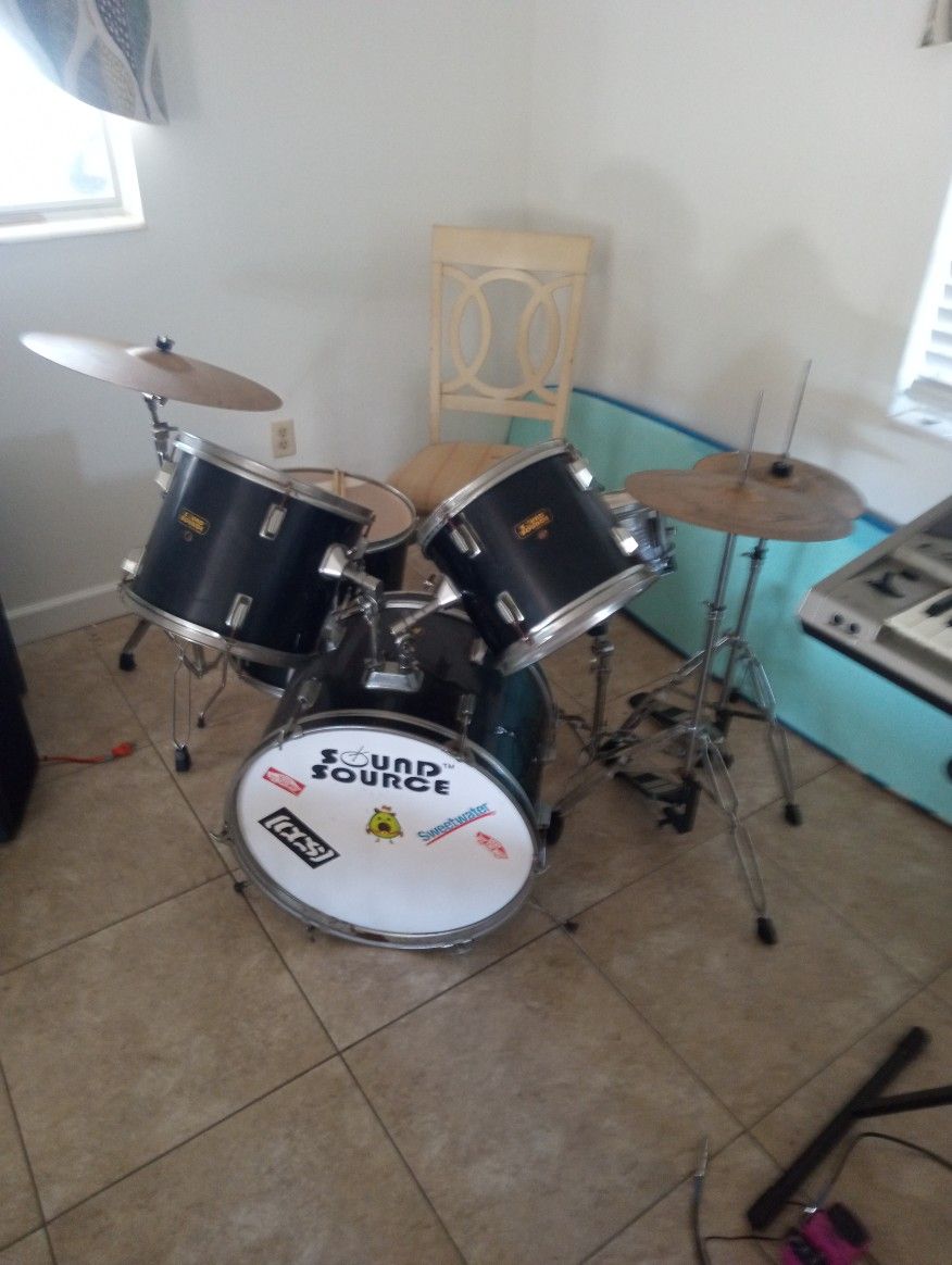 Soundsource Drums And Pearl Bass Pedal
