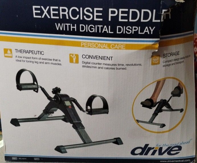 Excersise Peddler Drive Brand With Digital Display Brand New!