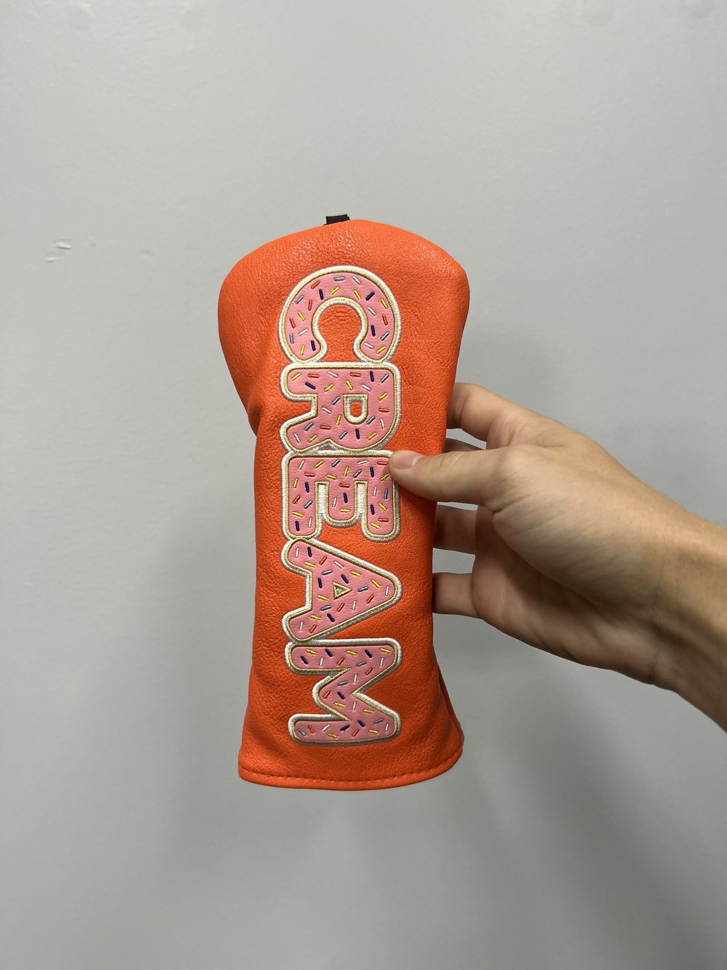 Cream Golf Hybrid Headcover