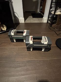 Adjustable PowerLock Dumbells