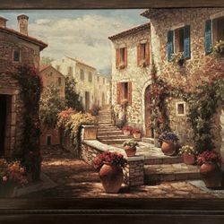 Italian Print Painting 