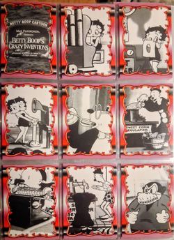 Betty Boop Crazy Inventions 59 Trading Card Set