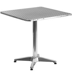 Square Aluminum Table New