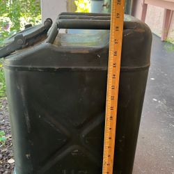 5 gallon US Military Metal Gas Jug
