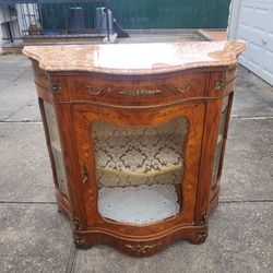 Beautiful Italian Marbletop Cabinet 