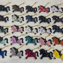 Various LV key pendants