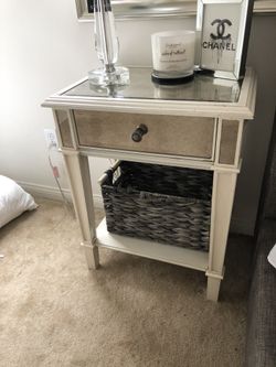 Mirrored nightstand Pier1