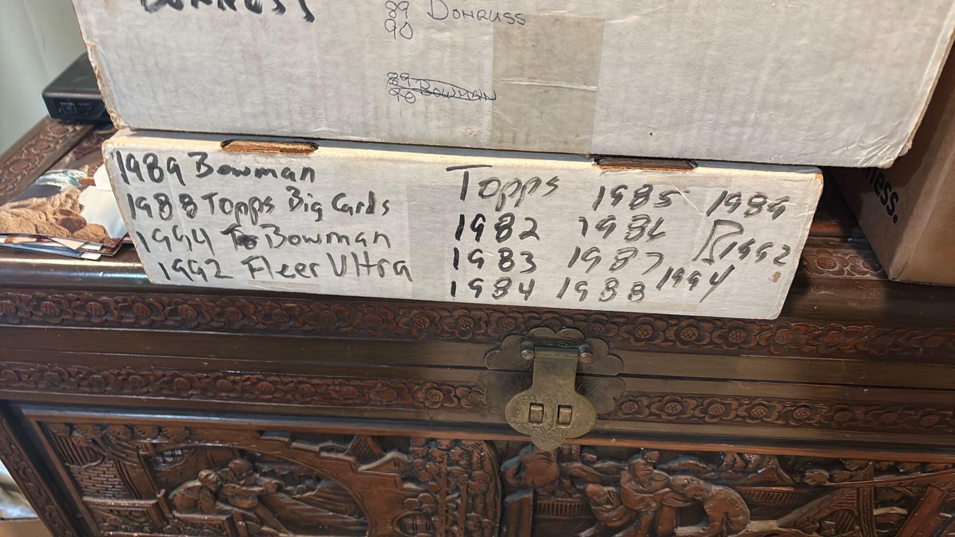 1980’s Baseball Cards. Thousand Or More. 