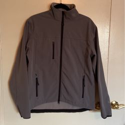 Port Authority Mens Core Soft Shell Jacket With Micro fleece Lining Size Medium