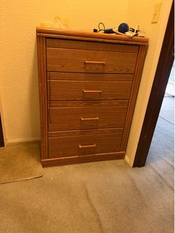 Four-door dresser, high boy style