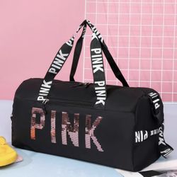 Pink Gym / Overnight, Duffle Bag 
