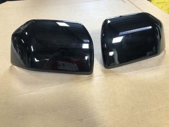 2015-18 Ford F-150 black abs mirror covers