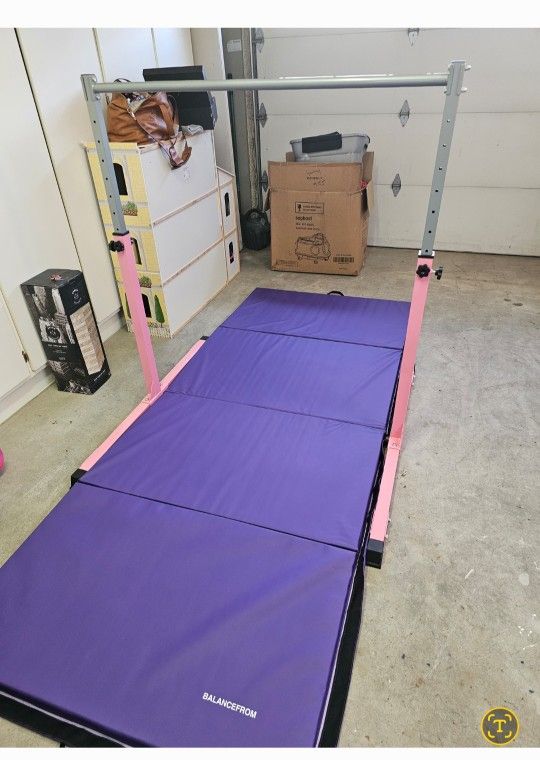 Gym Bar With Mat