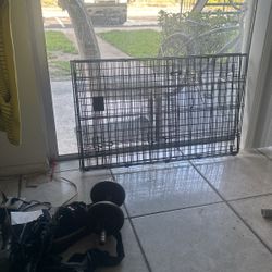 Medium Iron Cage For Dogs 