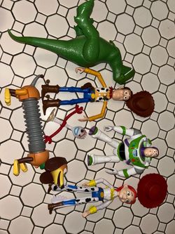 Toy Story Action Figure Lot – 6 Characters
