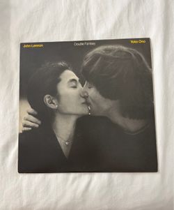 John Lennon Yoko Ono Double Fantasy EX+ 1980 Original Vinyl Record Album GHS2001