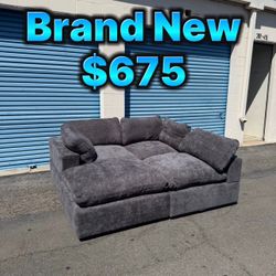 Modular Dark Gray Sectional Couch 🛋️ Brand New Can Drop Off For Am Extra Fee Depending On Location 🚛🚛