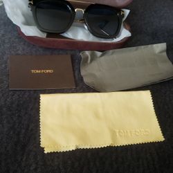 Authentic Tom Ford Sunglasses With Case.  New. $150. Pickup In Oakdale 