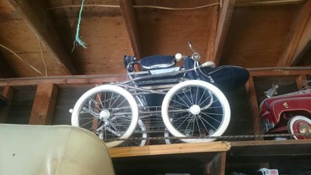 Vintage baby stroller