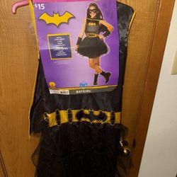 Batgirl-Girls Halloween Costume Size 10/12