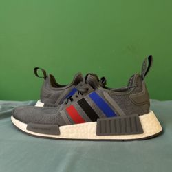 Adidas NMD R1 Grey Better Scarlet Size 8.5