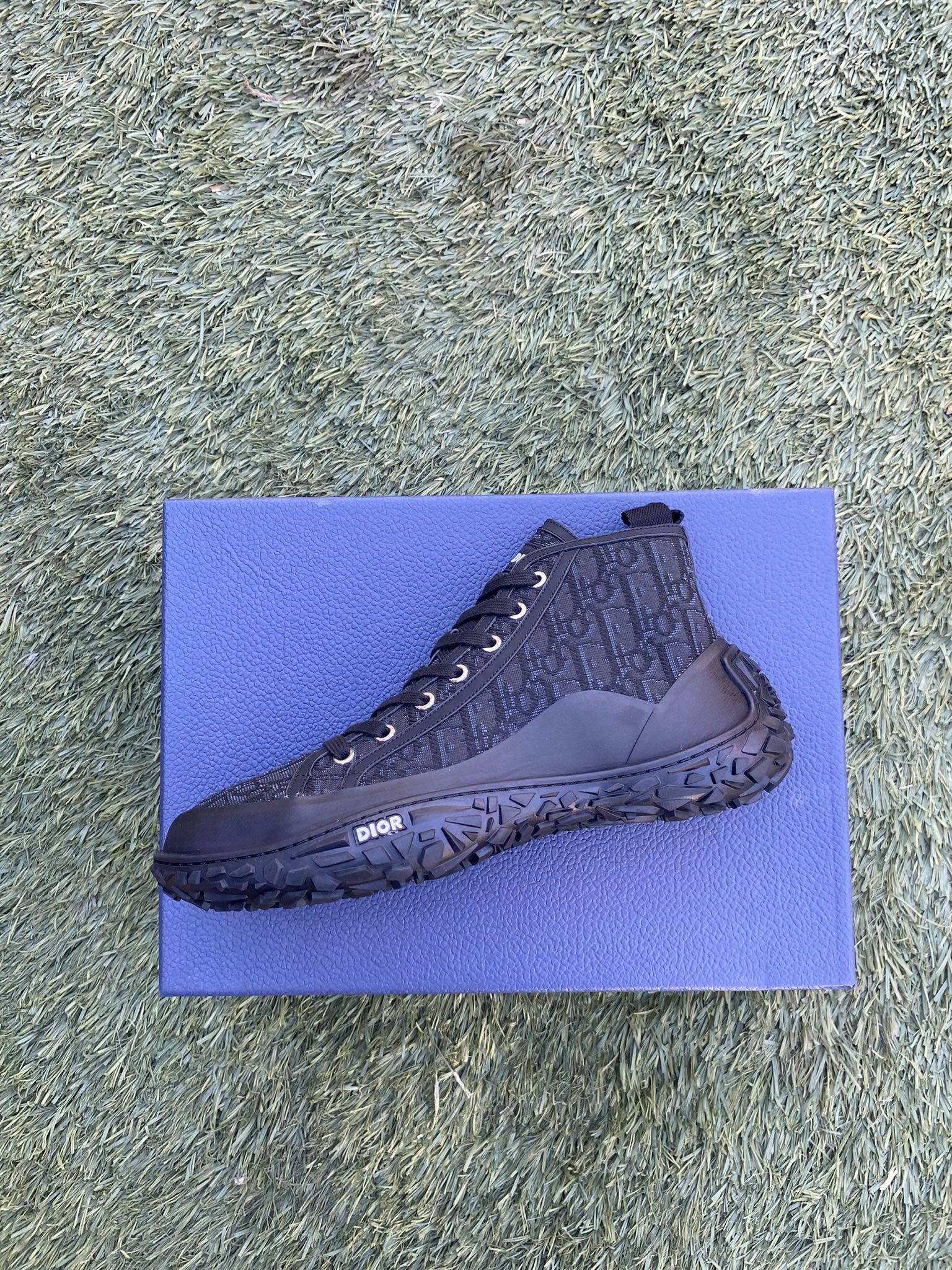 Black Dior Boots