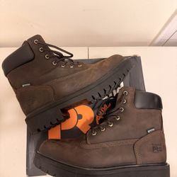 Timberland PRO Men's Direct Attach 6" Steel Toe Boots Size 8.5 Men