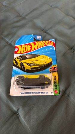 Hot Wheels Lamborghini Centenario roadster Exotics DAMAGED BOX