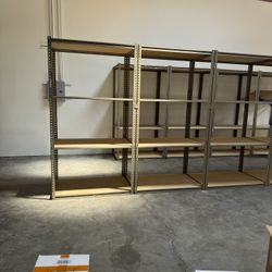 Rack Shelving 48 In W x 30 In D Heavy Duty Boltless Steel Shelves Stronger Than Homedepot Lowes And Costco Delivery Available