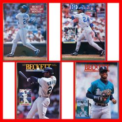 Ken Griffey Jr Beckett Magazines Lot