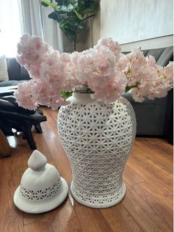 large ceramic vase