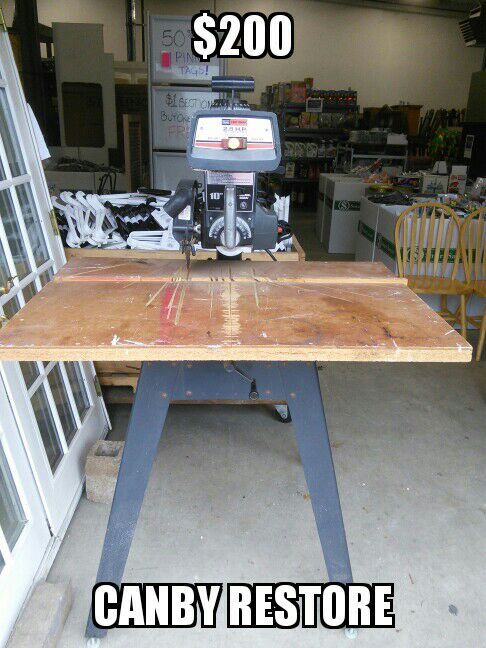 Craftsman Radial Saw