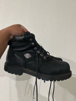 Harley Davidson Steel Toe Boots Size 10