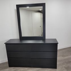 DRESSER WHIT MIRROR- CÓMODA CON ESPEJO 