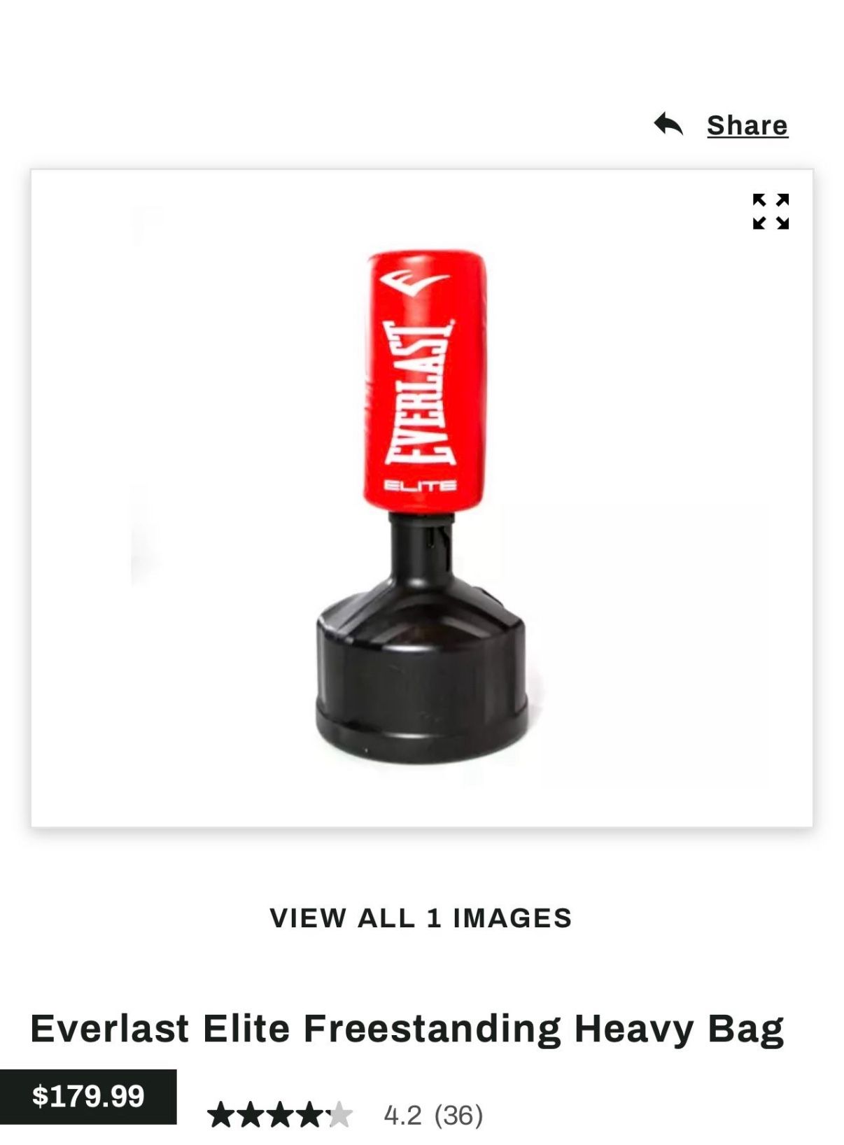 Everlast Elite Heavy Bag