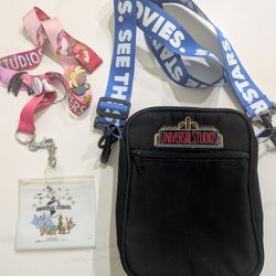 Universal Studios Bundle Retro Day Pack Despicable Me Unicorn Lanyard Pouch Lot