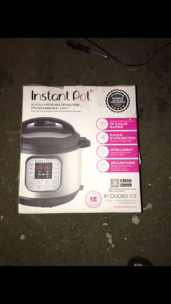 Instant Pot DUO60 6-Quart 7-in-1 Multi-Use Programmable Pressure Cooker, Slow Cooker, Rice Cooker, Sauté, Steamer, Yogurt Maker and Warmer