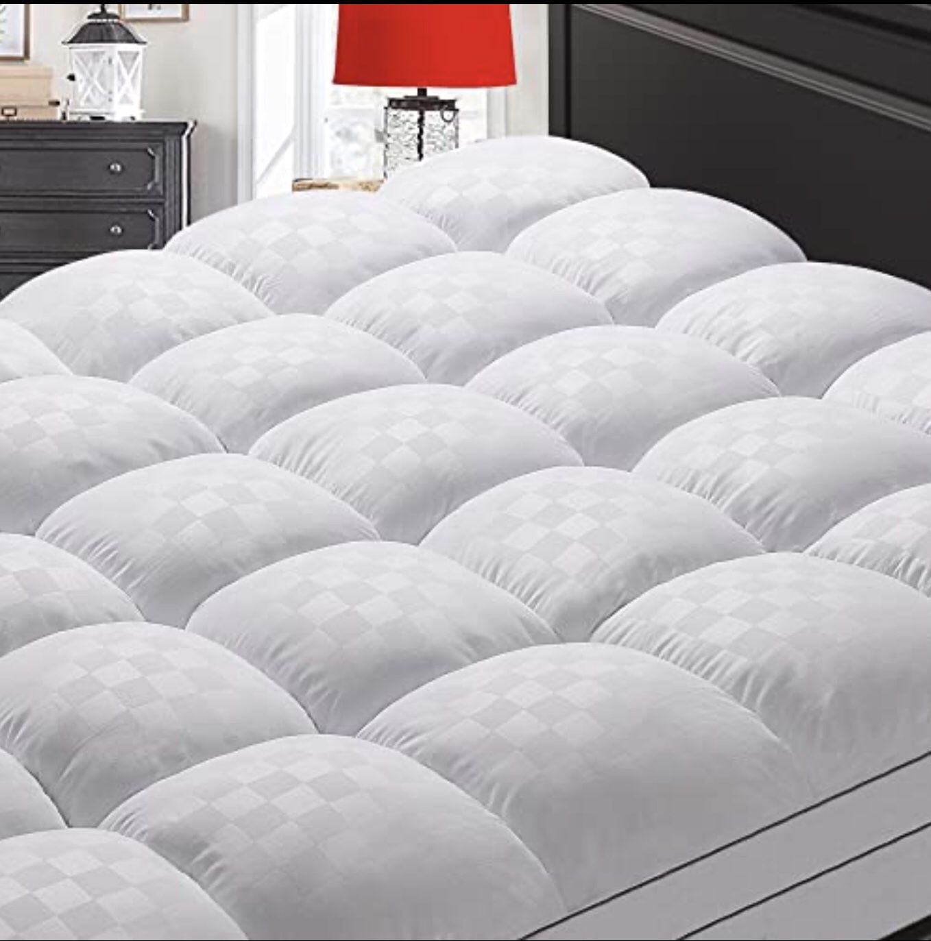 Extra thick mattress topper     Queen
