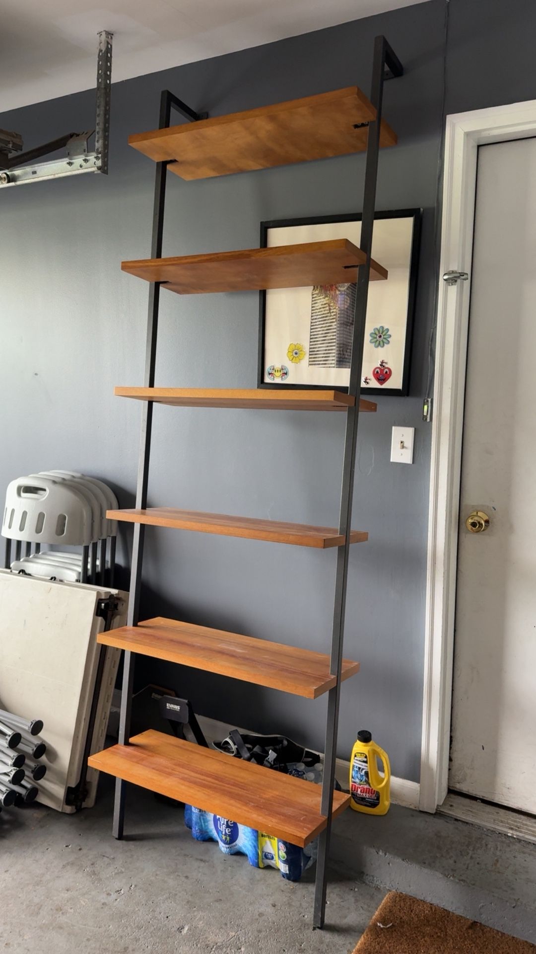 6 Tier wall shelves