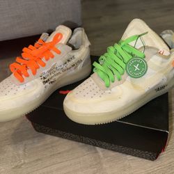 Men’s Off White Air Force 1’s Size 7