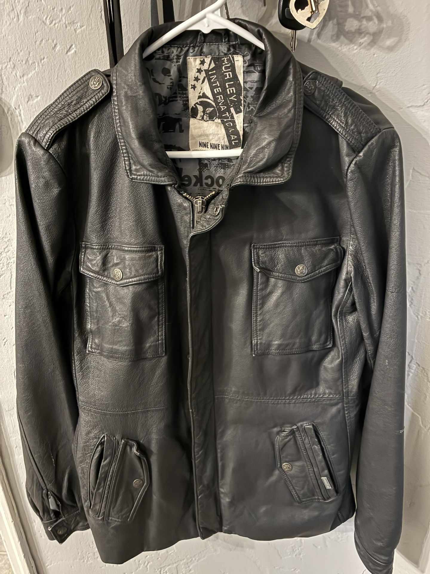 Hurley Leather Jacket