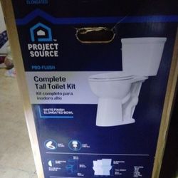 Project Source Pro Flush Complete Tall Toilet Kit