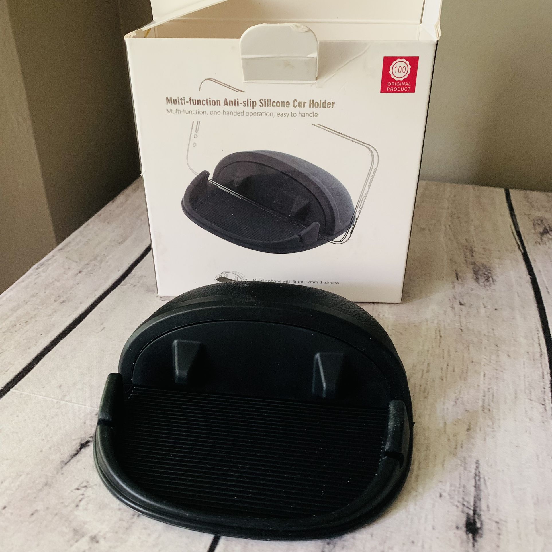 New Car Multi-function Anti-slip Silicone Mount Phone Holder Mat Mobile Phone