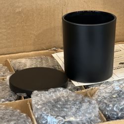 New DIY Black Candle Holders With Lids 
