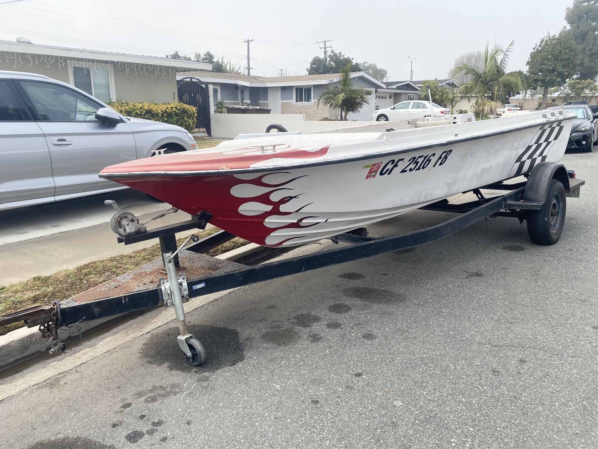 Free 18’ Boat ( boat only no trailer no motor )