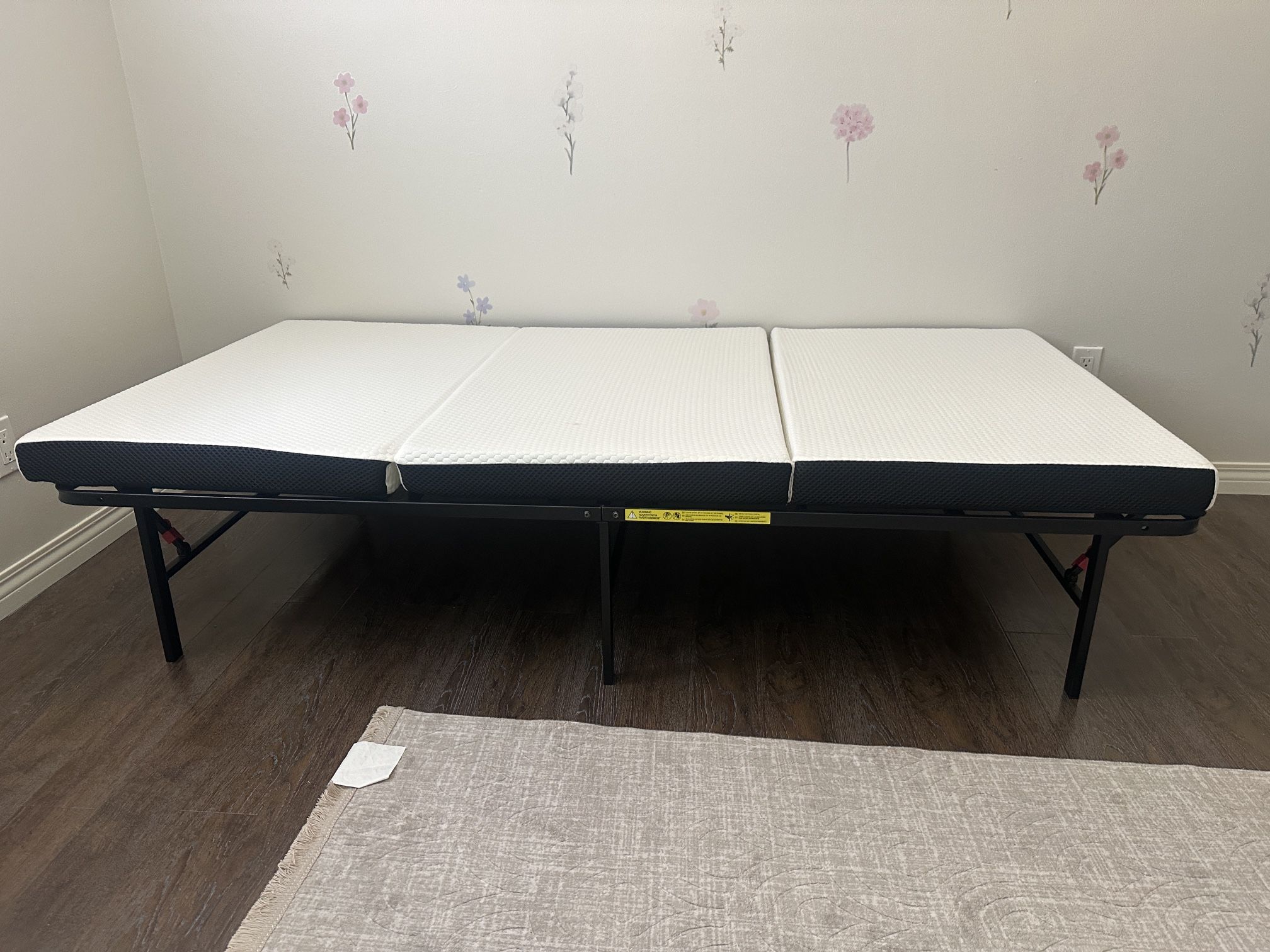 Foldable Twin Bed Frame